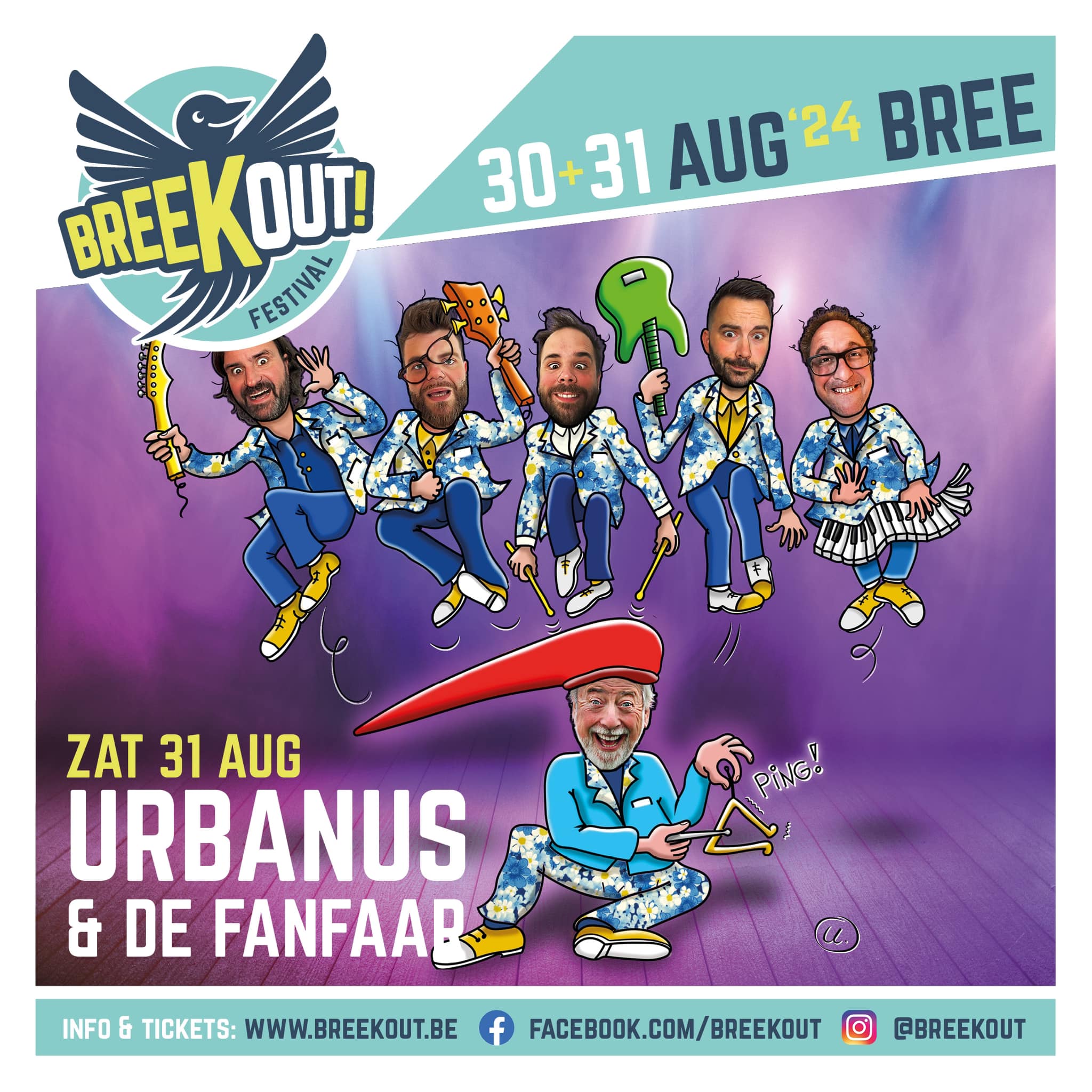 Urbanus & Fanfaar Festivaltour