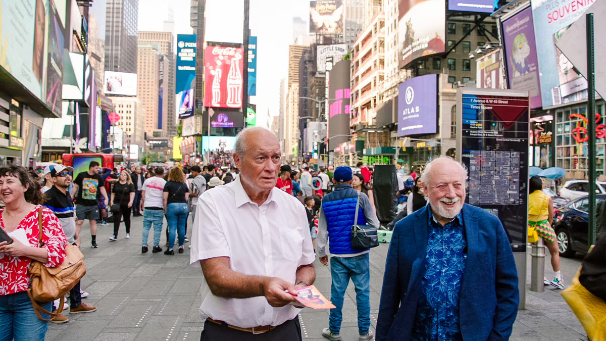 Jacques en Urbain op Wereldtournee