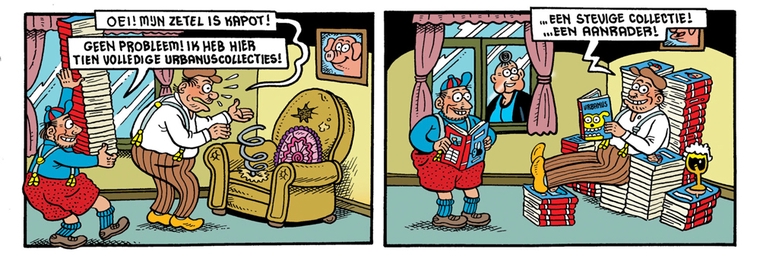 Urbanus-strip: Integraal En Ongecensureerd