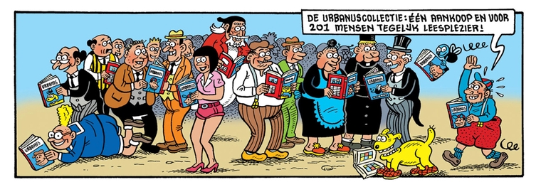 Urbanus-strip: Integraal En Ongecensureerd