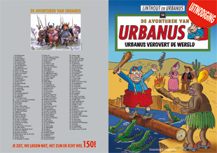 150ste Urbanus-strip: Urbanus Verovert De Wereld