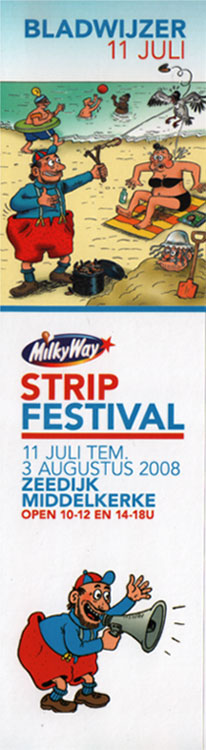 Bladwijzer Stripfestival Middelkerke 2008