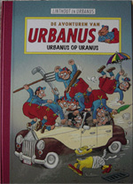 Urbanus-strip albums met originele plaat