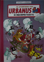 Urbanus-strip albums met originele plaat