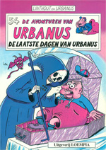 Zeldzame Soft Cover Urbanus-strip