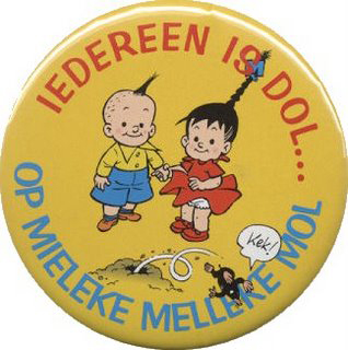 Button Mieleke Melleke Mol