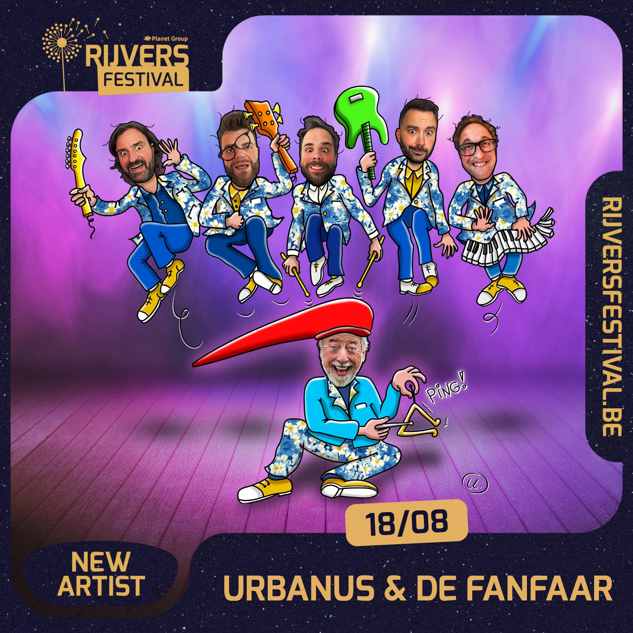 Urbanus & Fanfaar Festivaltour