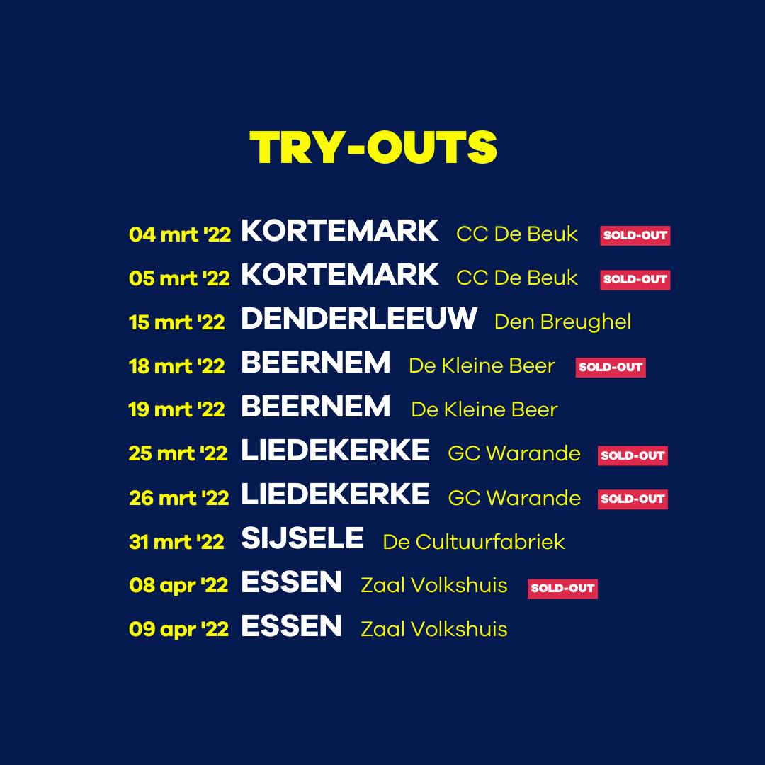 Bis Bis Bis (Vlaanderen 2022-2023)
