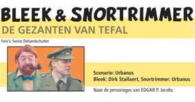 Fotostrip - Bleek & Snortrimmer: De Gezanten Van Tefal
