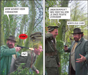 Fotostrip - Bleek & Snortrimmer: De Gezanten Van Tefal