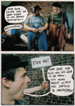 Fotostrip - De Lastige Krapuultjes: Urbanus, Kamagurka en Herr Seele