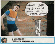 Fotostrip - De Lastige Krapuultjes: Urbanus, Kamagurka en Herr Seele