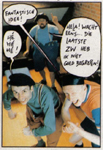 Fotostrip - De Lastige Krapuultjes: Urbanus, Kamagurka en Herr Seele