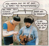 Fotostrip - De Lastige Krapuultjes: Urbanus, Kamagurka en Herr Seele