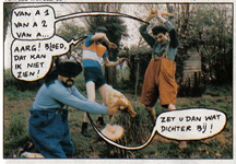 Fotostrip - De Lastige Krapuultjes: Urbanus, Kamagurka en Herr Seele