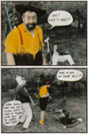 Fotostrip - Nestor: Urbanus, Kamagurka en Herr Seele