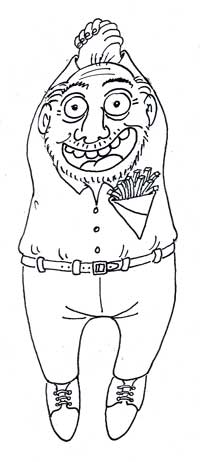 Ontwerp Frietvork door Urbanus