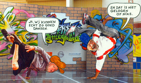 Achterflapfoto door Urbanus, 153ste Urbanusstrip