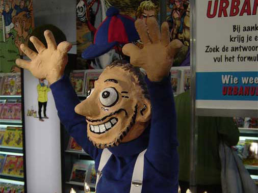 Urbanus-meubel Boekenbeurs 2008