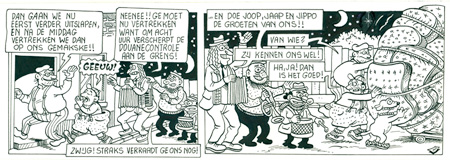 De Laatste Hollander: Strook uit het album