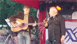 Huldeconcert Jan De Wilde 2007 - Urbanus en Dirk Stallaert