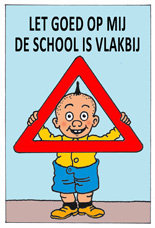 Verkeersborden Mieleke Melleke Mol