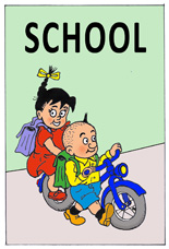 Verkeersborden Mieleke Melleke Mol